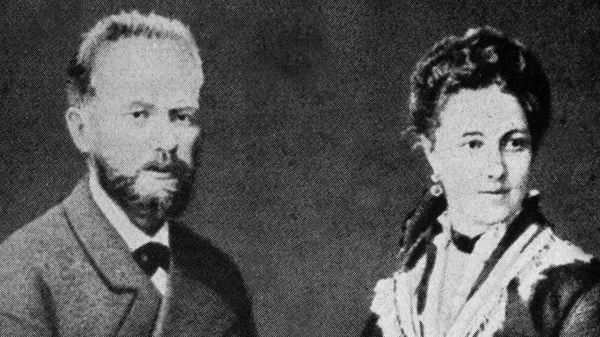 Tchaikovsky et sa femme